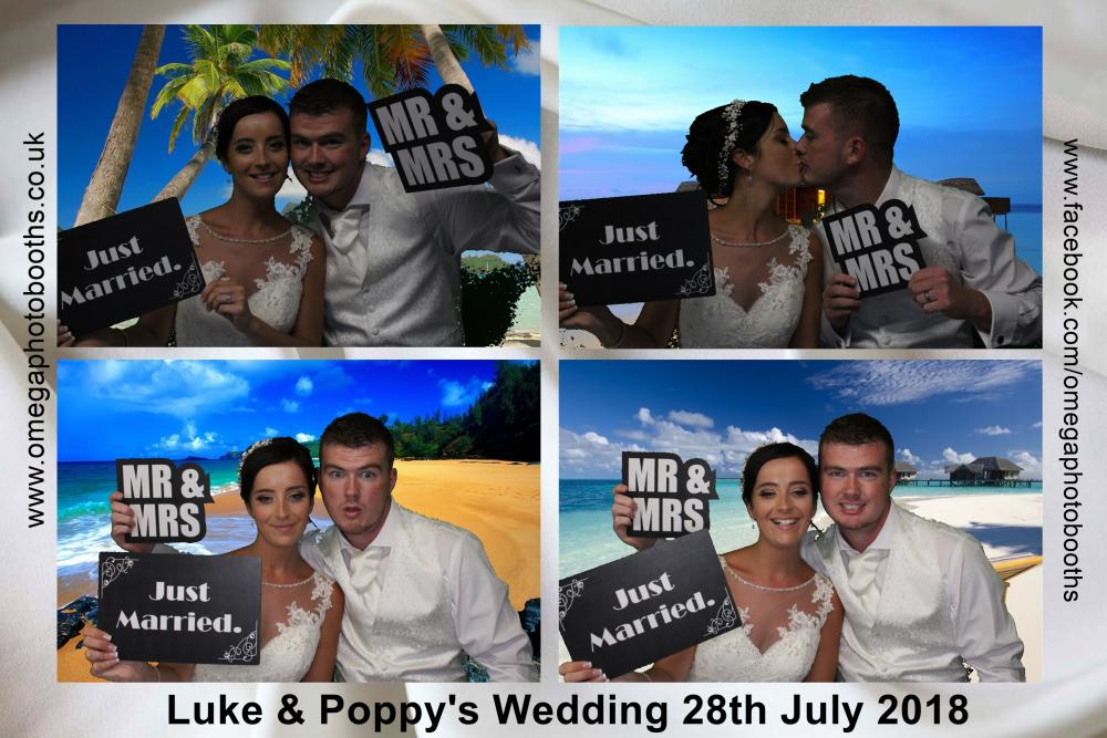 Luke & Poppy's Wedding | View more photos from the event at gallery.omegaphotobooths.co.uk/u/Omega-Photobooths/Luke-Poppys-Wedding